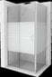 Dušas kabīne Mexen Apia, Chrome, 115 x 100 cm цена и информация | Dušas kabīnes | 220.lv
