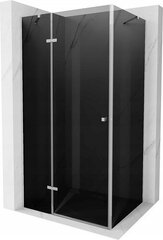 Dušas kabīne Mexen Roma, Grey, 80 x 110 cm cena un informācija | Dušas kabīnes | 220.lv