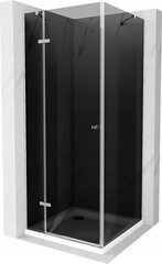Dušas kabīne Mexen Roma White/Chrome, 100 x 100 cm cena un informācija | Dušas kabīnes | 220.lv