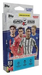 Futbola kārtis Topps Uefa Superstars Season 2022/2023, 4 x 8 gab. cena un informācija | Kolekcionējamas kartiņas | 220.lv