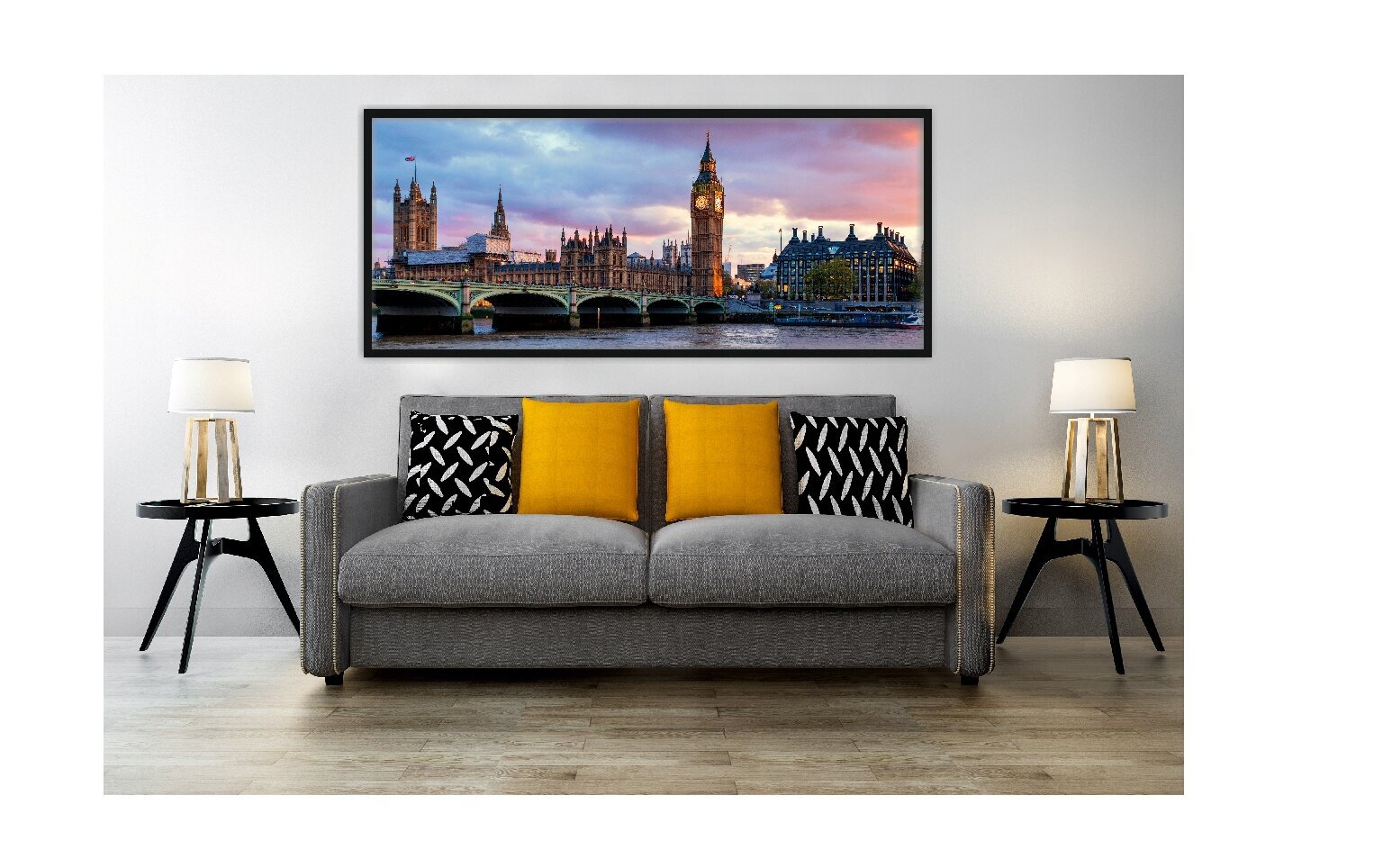 Dimanta mozaīka 5D, Londona, 120 x 50 cm cena un informācija | Dimantu mozaīkas | 220.lv