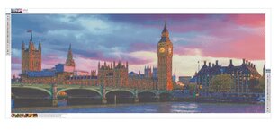 Dimanta mozaīka 5D, Londona, 120 x 50 cm цена и информация | Алмазная мозаика | 220.lv