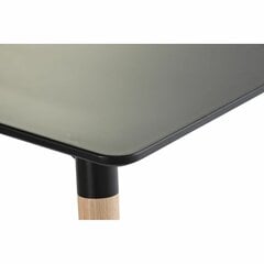 Pusdienu galds DKD Home Decor Dabisks Melns Bērzs Koks MDF (120 x 80 x 74 cm) cena un informācija | Virtuves galdi, ēdamgaldi | 220.lv