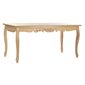 Pusdienu galds DKD Home Decor Egle Dabisks MDF (160 x 80 x 76,5 cm) cena un informācija | Virtuves galdi, ēdamgaldi | 220.lv