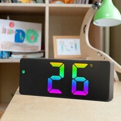 Электронный светодиодный RGB-будильник GH0712 цена и информация | Часы | 220.lv