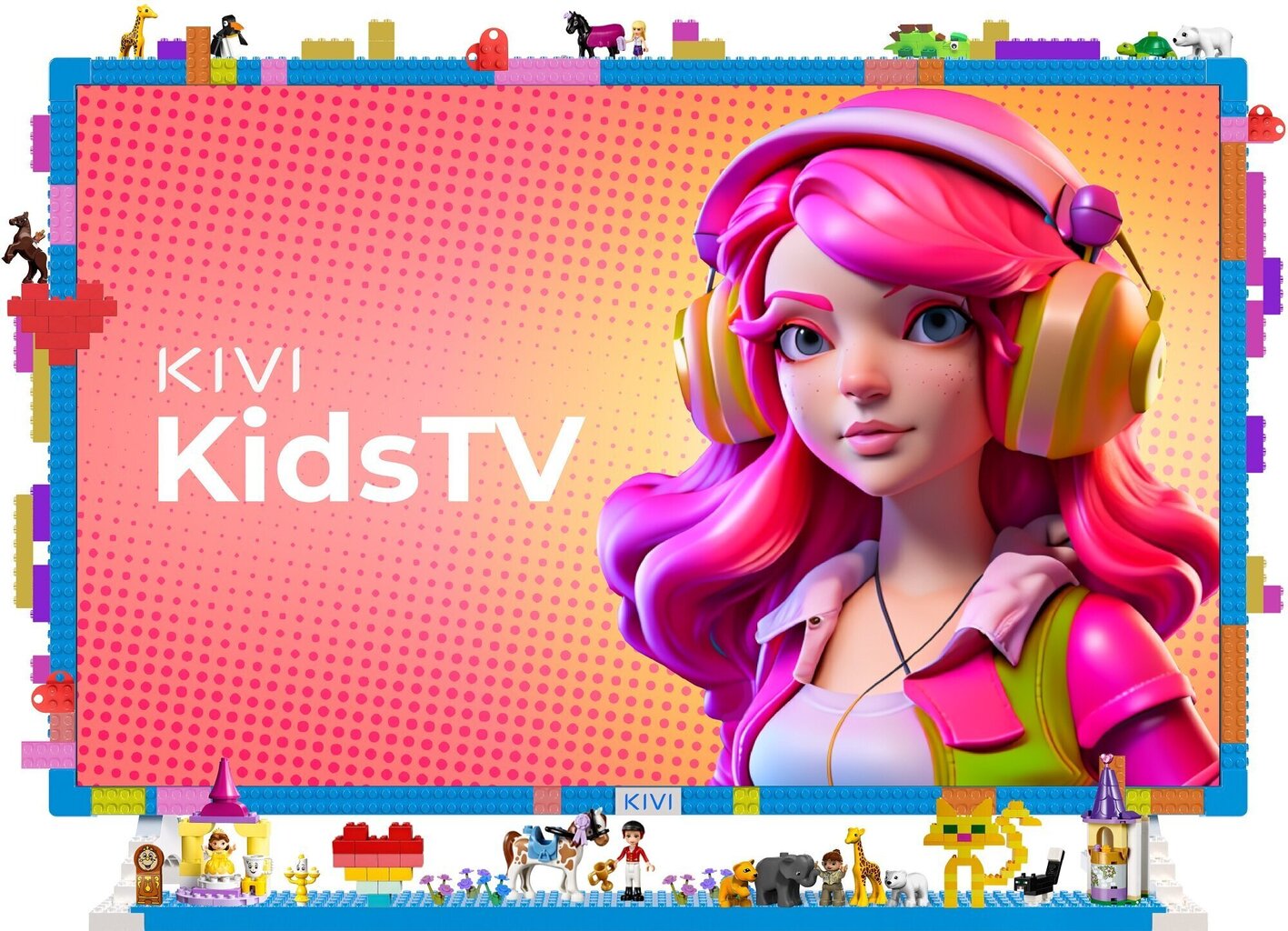 Kivi KidsTV FHD LED Android TV cena un informācija | Televizori | 220.lv