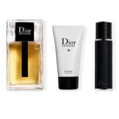 Набор для мужчин: Туалетная вода Dior Homme 100 мл + EDT 10 мл + гель для душа 50 мл. цена и информация | Мужские духи | 220.lv