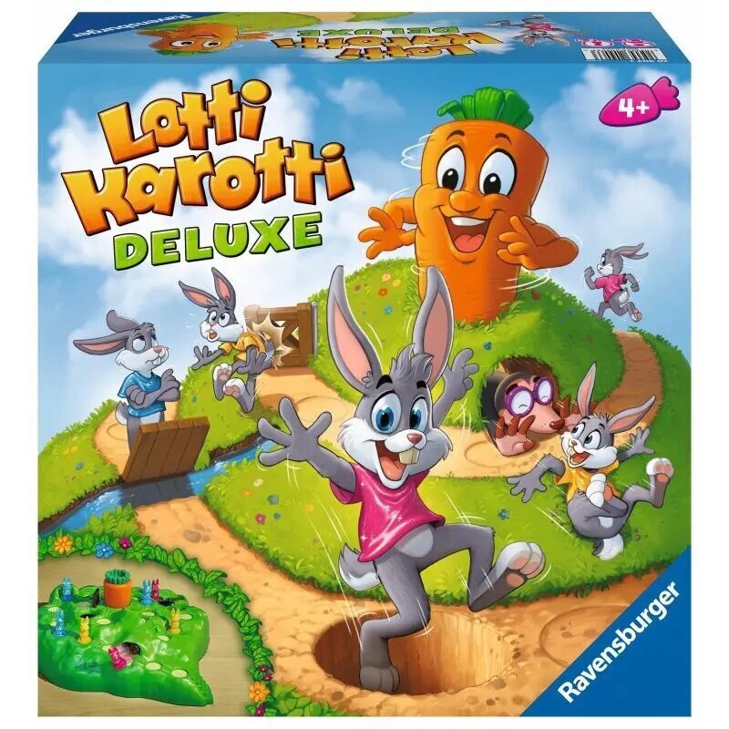 Galda spēle Ravensburger Lotti Karotti Deluxe 20903 cena un informācija | Galda spēles | 220.lv