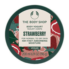 Ķermeņa jogurts ar zemeņu aromātu The Body Shop, 200 ml cena un informācija | Ķermeņa krēmi, losjoni | 220.lv