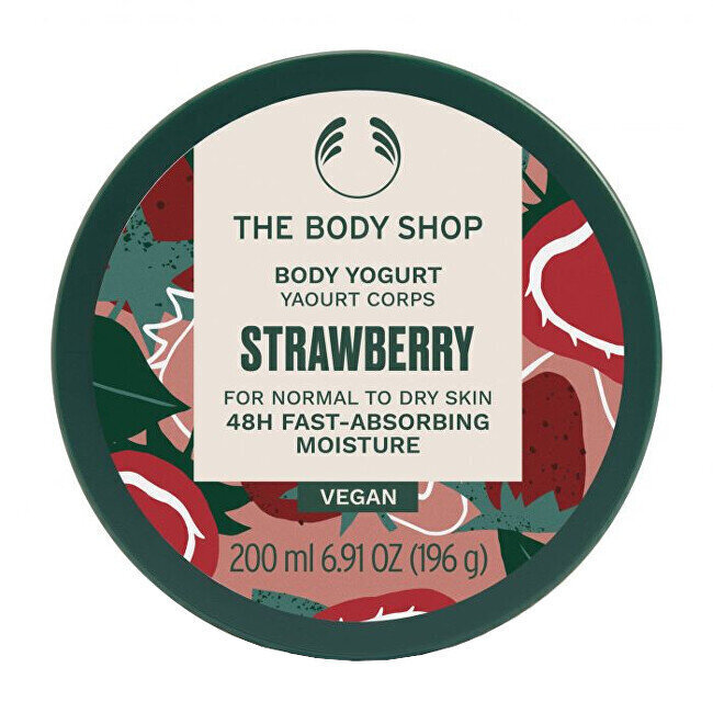 Ķermeņa jogurts ar zemeņu aromātu The Body Shop, 200 ml cena un informācija | Ķermeņa krēmi, losjoni | 220.lv