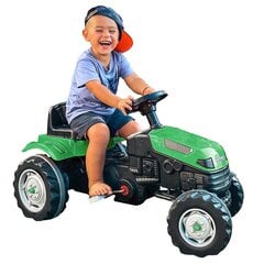 Детский педальный трактор Farmer GoTrac, зеленый  цена и информация | Игрушки для мальчиков | 220.lv