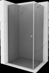 Dušas kabīne Mexen Pretoria, Pelēka, 100 x 90 cm cena un informācija | Dušas kabīnes | 220.lv