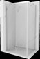 Dušas kabīne Mexen Lima, Chrome, 85 x 110 cm cena un informācija | Dušas kabīnes | 220.lv