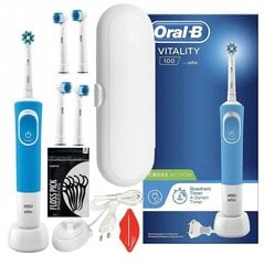 Электрическая зубная щетка «Oral B» Kids Frozen 3+, D100.413.2K цена и информация | Электрические зубные щетки | 220.lv