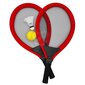 Tenisa rakešu komplekts bērniem ar bumbiņu Woopie, sarkans cena un informācija | Spēles brīvā dabā | 220.lv