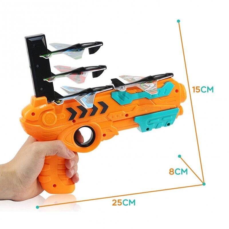 Bērnu pneimatiskā šautene ar lidmašīnām Woopie цена и информация | Rotaļlietas zēniem | 220.lv