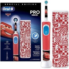 Oral-B Vitality Pro 103 Auta zobu birste + futrālis cena un informācija | Elektriskās zobu birstes | 220.lv