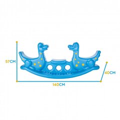 Балансировочные качели Woopie Dinosaur, голубые цена и информация | Качели | 220.lv