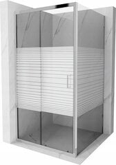 Dušas kabīne Mexen Apia, Chrome, 90 x 90 cm cena un informācija | Dušas kabīnes | 220.lv
