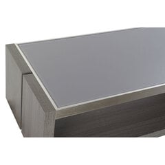 Centrālais galds DKD Home Decor Stikls Alumīnijs Rūdīts stikls (120 x 60 x 37,5 cm) cena un informācija | Žurnālgaldiņi | 220.lv