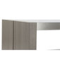 Centrālais galds DKD Home Decor Stikls Alumīnijs Rūdīts stikls (120 x 60 x 37,5 cm) цена и информация | Žurnālgaldiņi | 220.lv