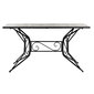 Pusdienu galds DKD Home Decor Mozaīkas 140 x 70 x 75,5 cm Keramika Dzelzs konstrukcija (140 x 70 x 75,5 cm) cena un informācija | Žurnālgaldiņi | 220.lv