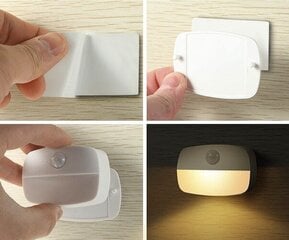 StoreXO Led nakts lampa ar kustības sensoru цена и информация | Настенные светильники | 220.lv