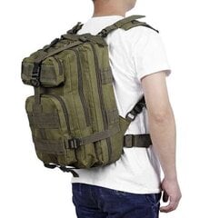 Рюкзак в стиле милитари XL, зеленый цена и информация | Рюкзаки и сумки | 220.lv