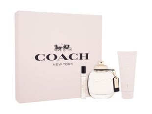 Komplekts Coach Coach sievietēm, EDP 90 ml + ķermeņa losjons 100 ml + EDP 7,5 ml cena un informācija | Sieviešu smaržas | 220.lv