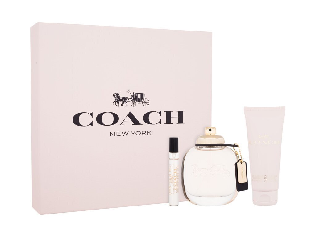 Komplekts Coach Coach sievietēm, EDP 90 ml + ķermeņa losjons 100 ml + EDP 7,5 ml цена и информация | Sieviešu smaržas | 220.lv