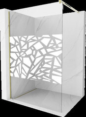 Walk-in душевая стенка Mexen Kioto белая 130 x 200 cm цена и информация | Душевые двери и стены | 220.lv