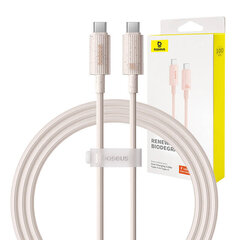 Baseus Spring-loaded USB-C cable 1m 2A (Black) цена и информация | Кабели и провода | 220.lv
