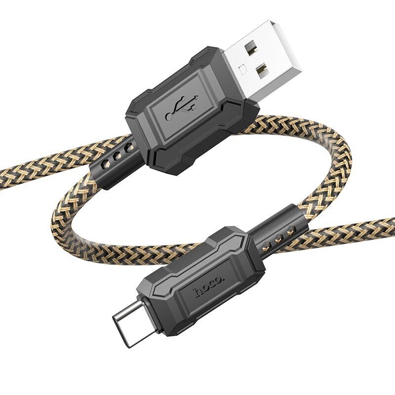 Hoco USB/Type C, 1 m cena un informācija | Kabeļi un vadi | 220.lv