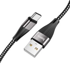 Hoco USB/Type-C, 1 m cena un informācija | Kabeļi un vadi | 220.lv