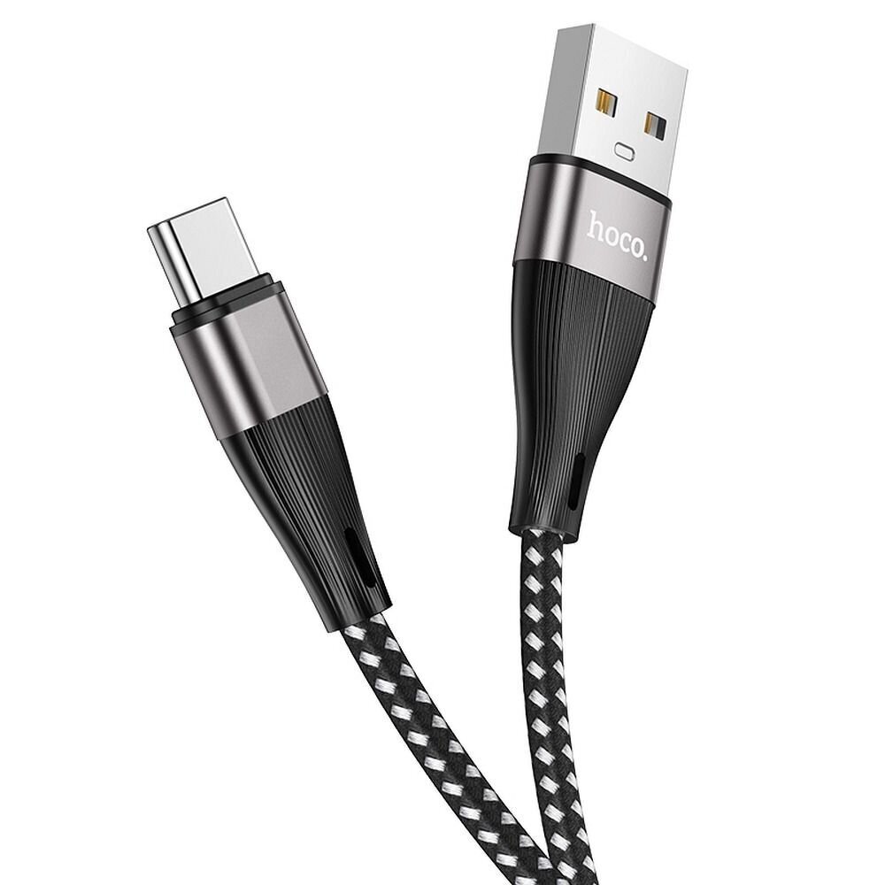 Hoco USB/Type-C, 1 m cena un informācija | Kabeļi un vadi | 220.lv