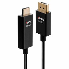 Lindy DisplayPort/HDMI, 3 m цена и информация | Кабели и провода | 220.lv