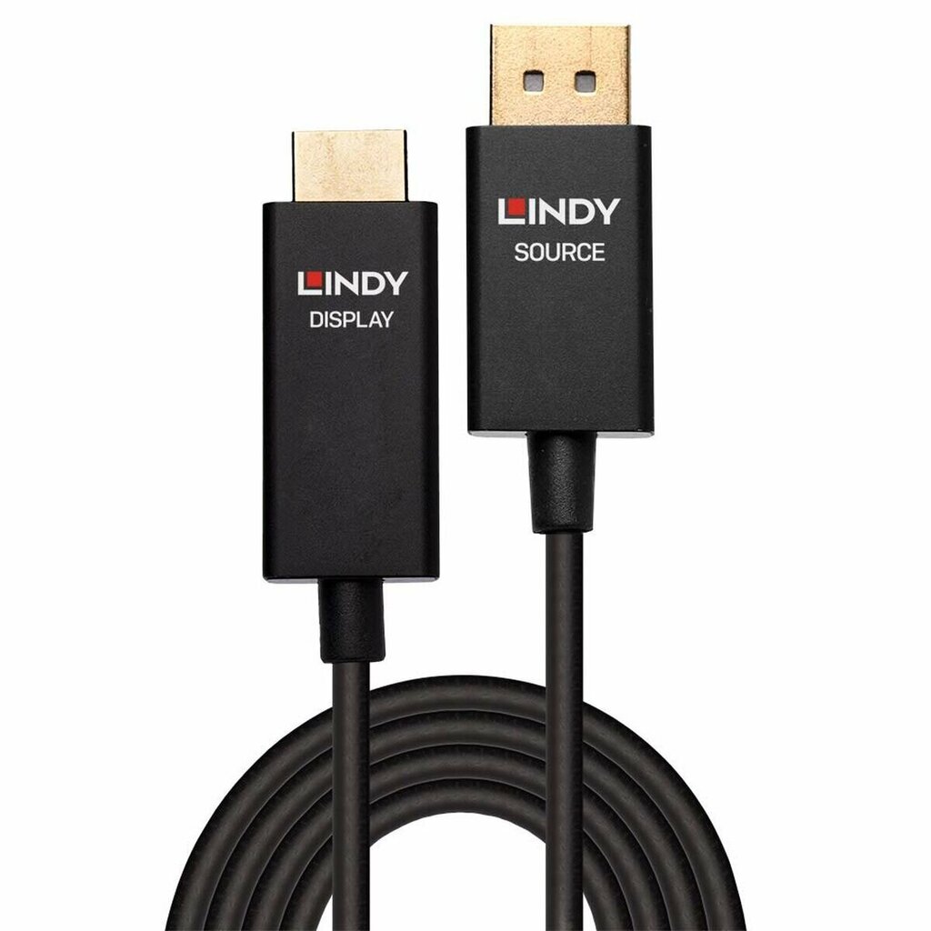 Lindy DisplayPort/HDMI, 3 m цена и информация | Kabeļi un vadi | 220.lv