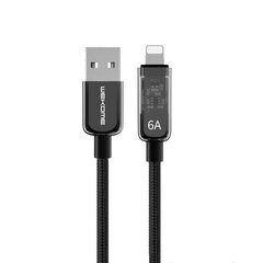 Wekome USB A, 1 m cena un informācija | Kabeļi un vadi | 220.lv