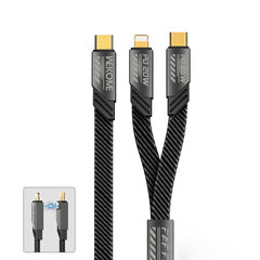 Wekome USB C/lightning, 1.2 m cena un informācija | Kabeļi un vadi | 220.lv