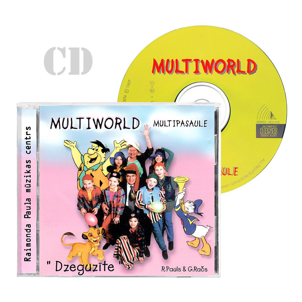 CD Multiworld Dzeguzīte cena un informācija | Vinila plates, CD, DVD | 220.lv