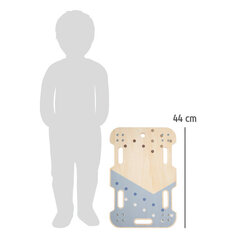 Koka skrituļdēlis Roller Board Small Foot, 44 x29 x 8,5 cm. cena un informācija | Attīstošās rotaļlietas | 220.lv