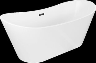Vonia Mexen Montana, 170 x 80 cm, White+Black цена и информация | Для ванны | 220.lv