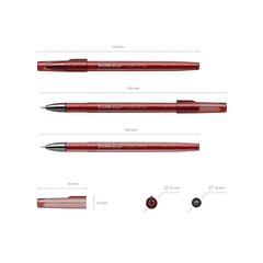 Gēla pildspalva Gelica ErichKrause, 0.5mm, sarkana цена и информация | Письменные принадлежности | 220.lv