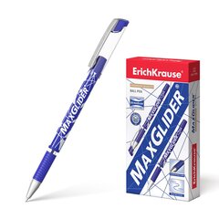 Шариковая ручка Ultra Glide MAXGLIDER, ErichKrause, толщина 0,7мм, синий цена и информация | Письменные принадлежности | 220.lv