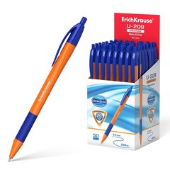 Ultra glide automātiskā lodīšu pildspalva U-209 Orange Matic&Grip ErichKrause, 1.0mm, zila cena un informācija | Rakstāmpiederumi | 220.lv