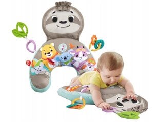 Музыкальная подушка-ленивец Fisher-Price с вибрацией. цена и информация | Игрушки для малышей | 220.lv