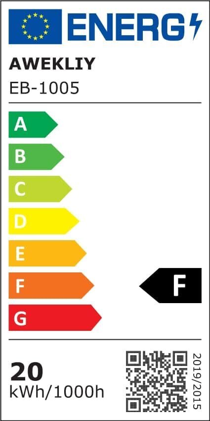 Sienas lampa AWEKLIY 40 cm cena un informācija | Spuldzes | 220.lv