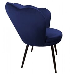 Auduma krēsls, Shell Decorates, zils цена и информация | Кресла в гостиную | 220.lv