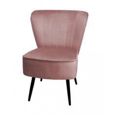 Auduma krēsls, Venecia Decorates, rozā cena un informācija | Atpūtas krēsli | 220.lv