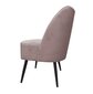 Auduma krēsls, Monaco Decorates, rozā cena un informācija | Atpūtas krēsli | 220.lv